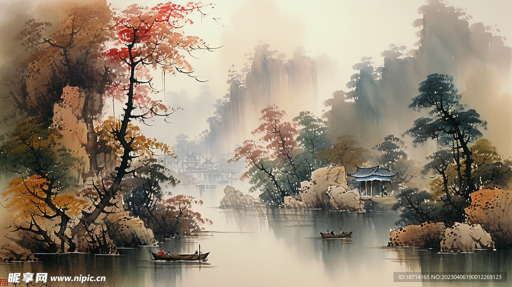 山水画