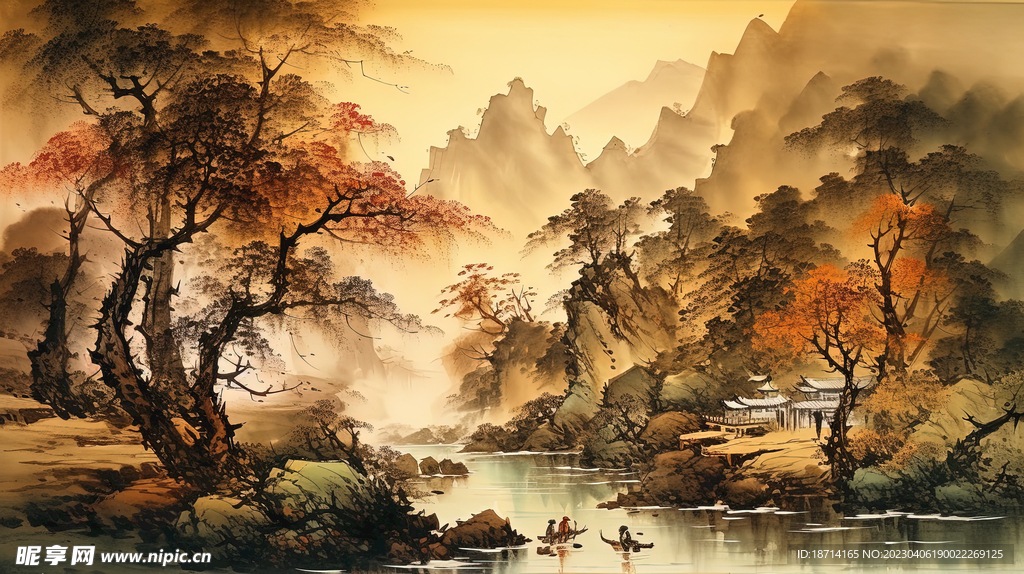 山水画