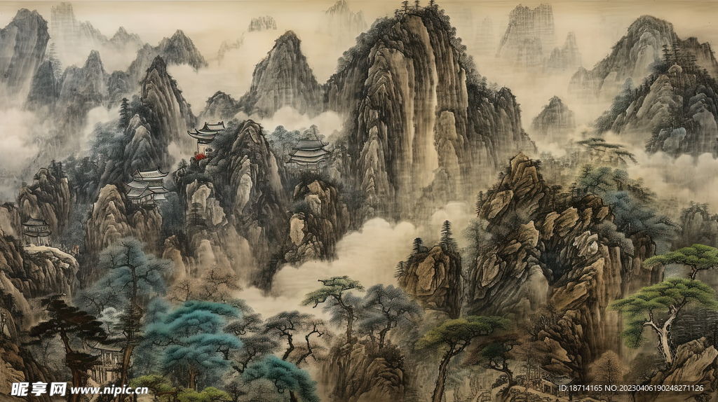 山水画