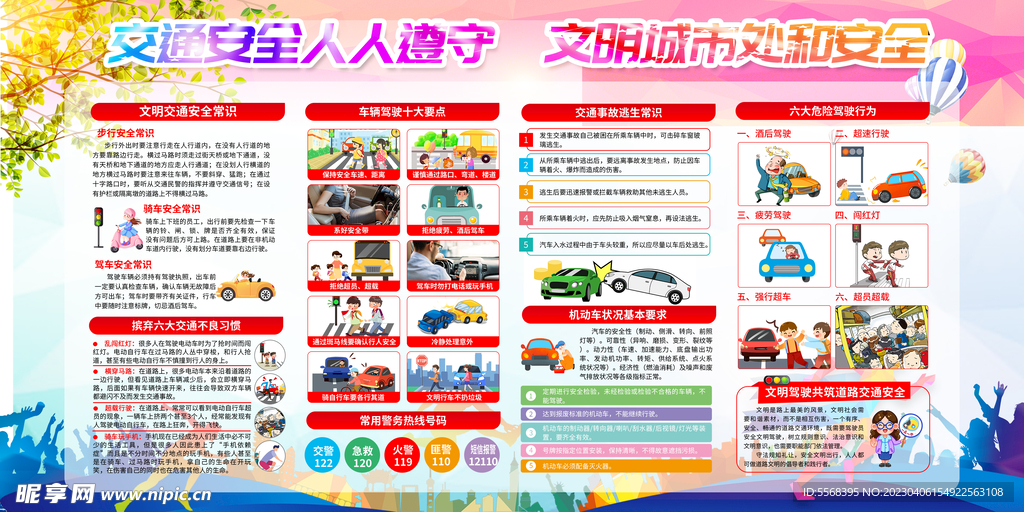 交通安全宣传栏