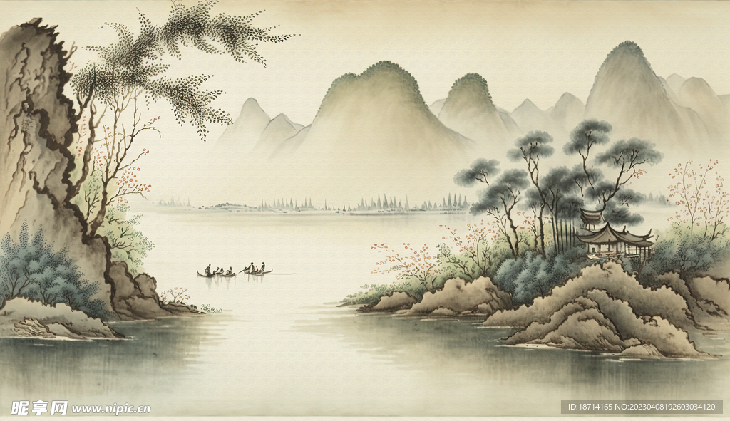 山水画