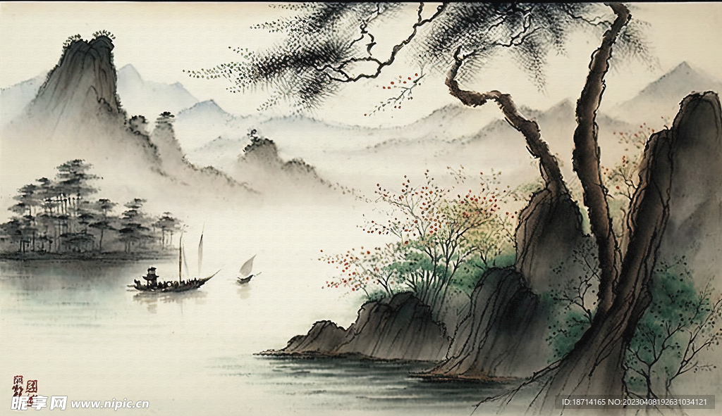 山水画
