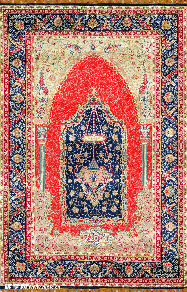 复古地毯名族花纹