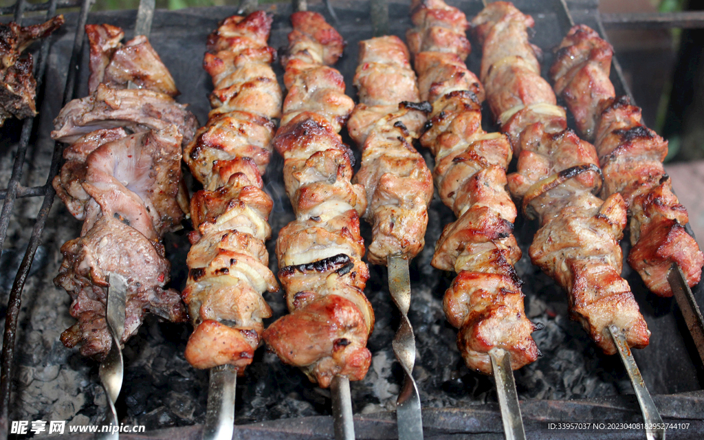 烤大肉串