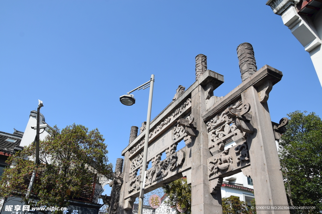 宁波鼓楼 牌坊