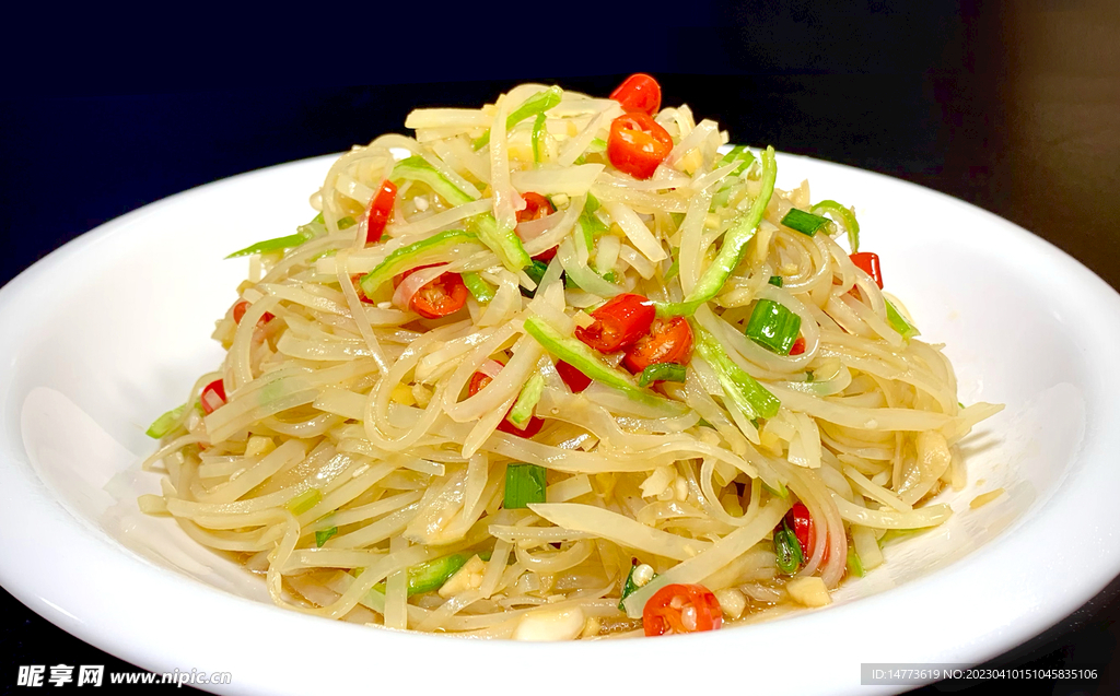凉拌土豆丝