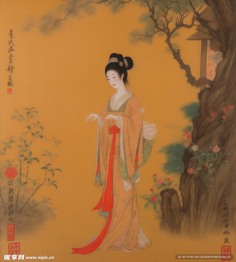 仕女图