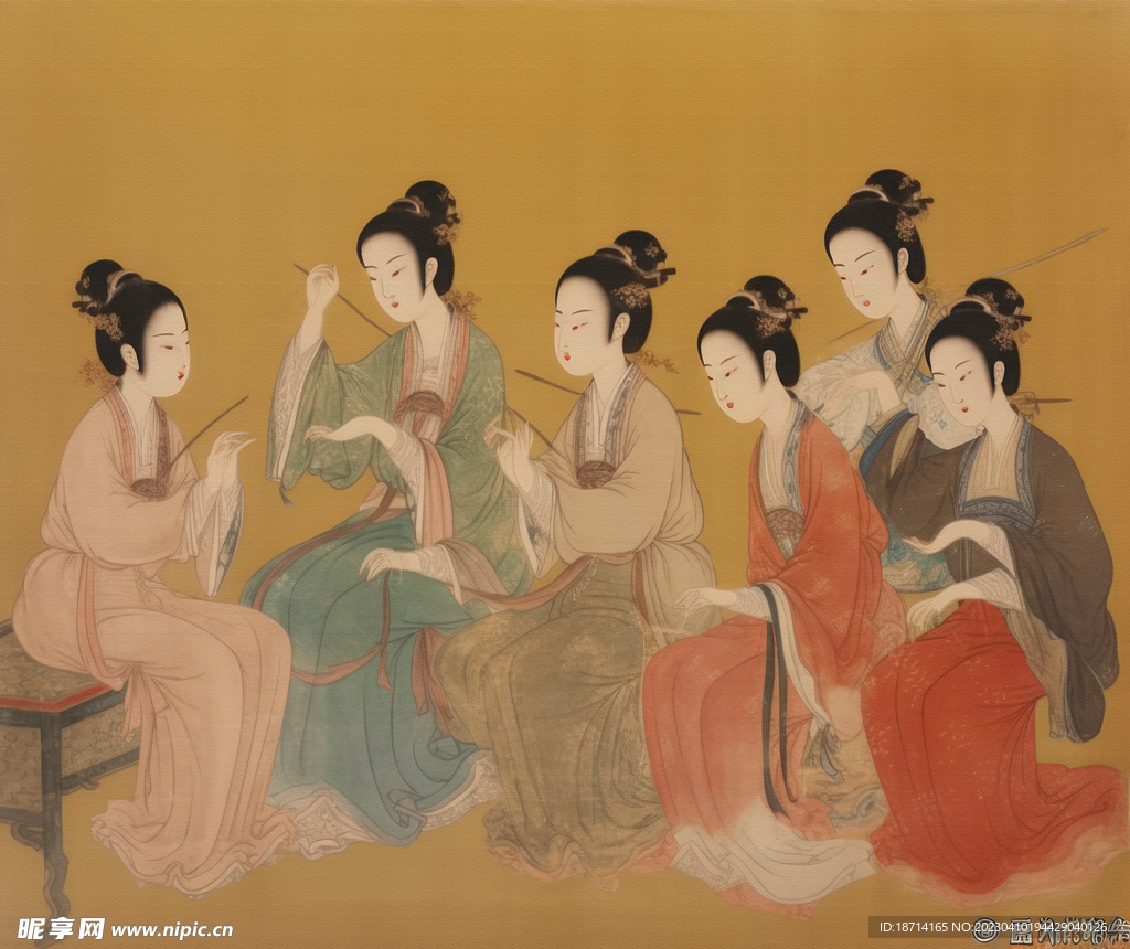 仕女图