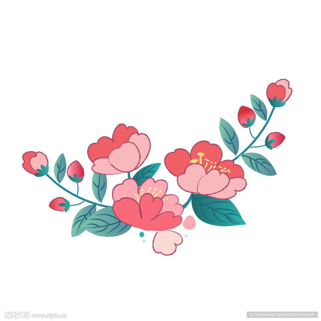 手绘花边
