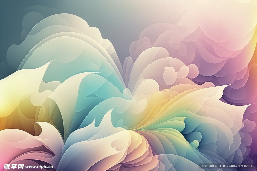 幻彩抽象背景