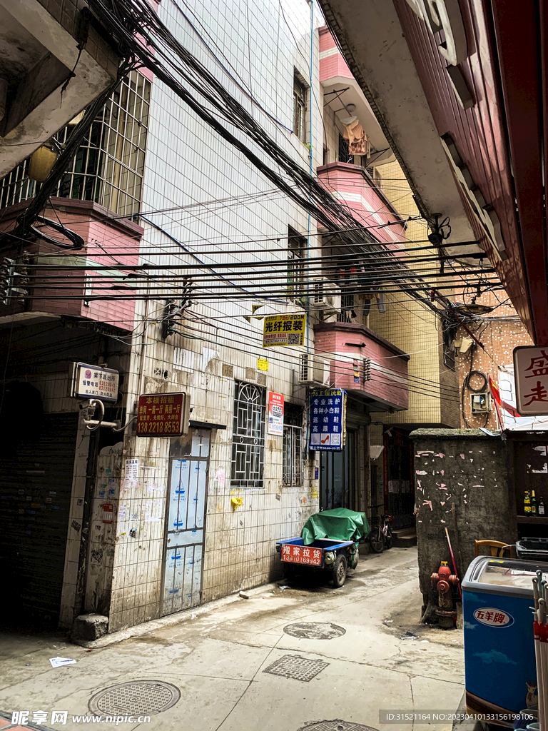 城中村拍摄图集旧楼