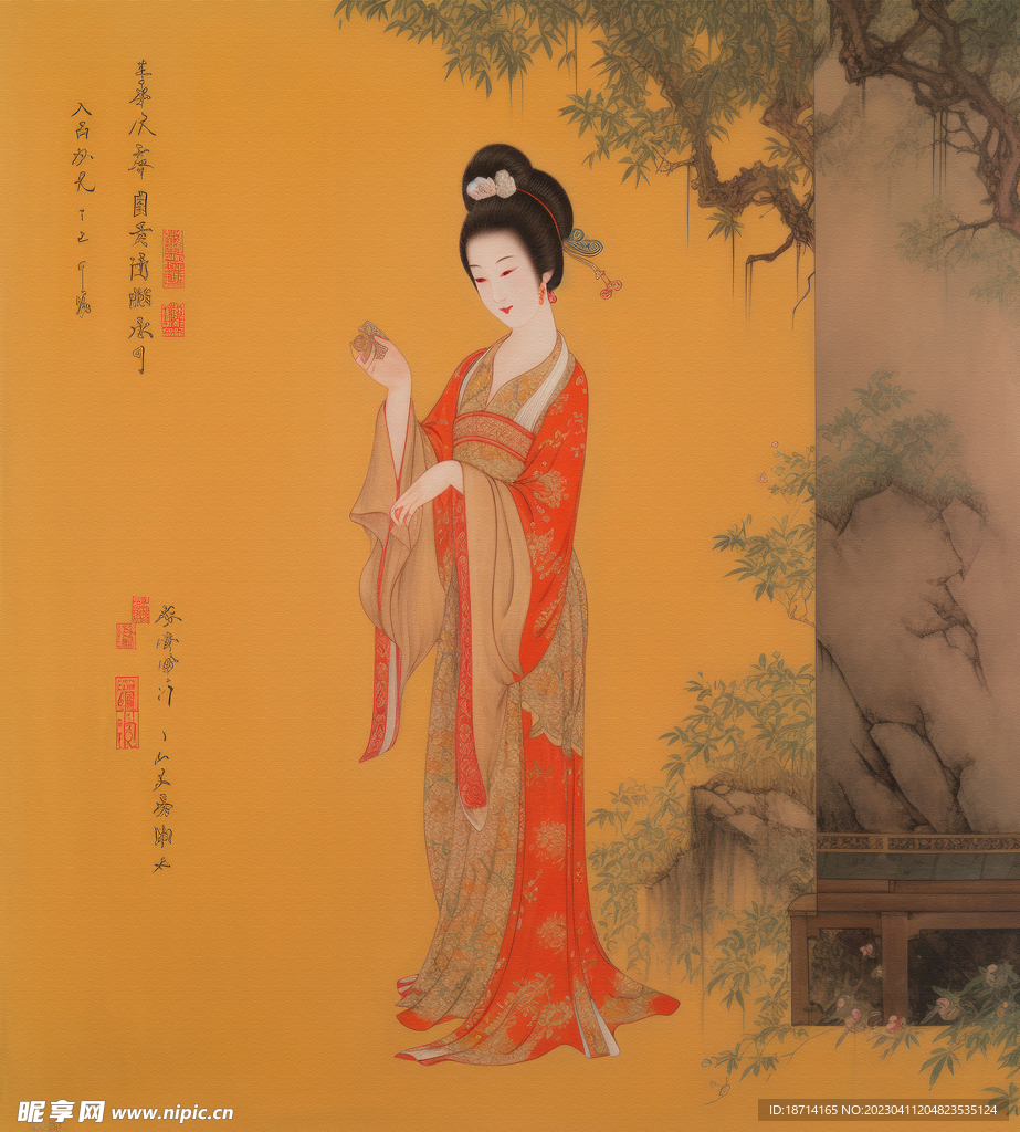 仕女图