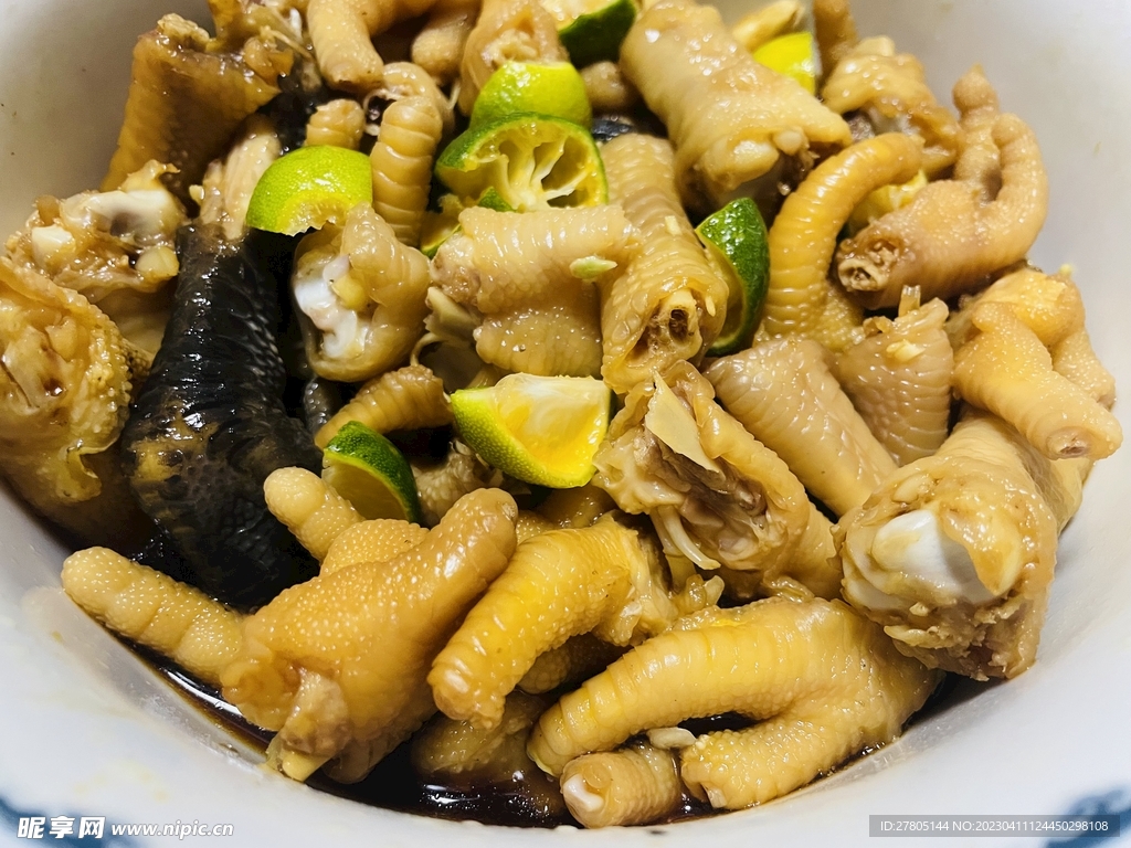 青柠鸡爪