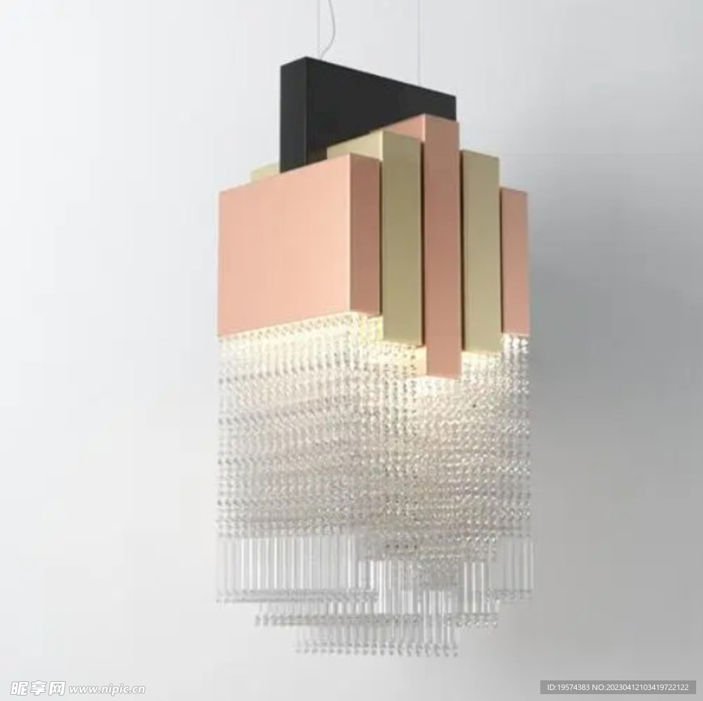 C4D模型 吊灯  