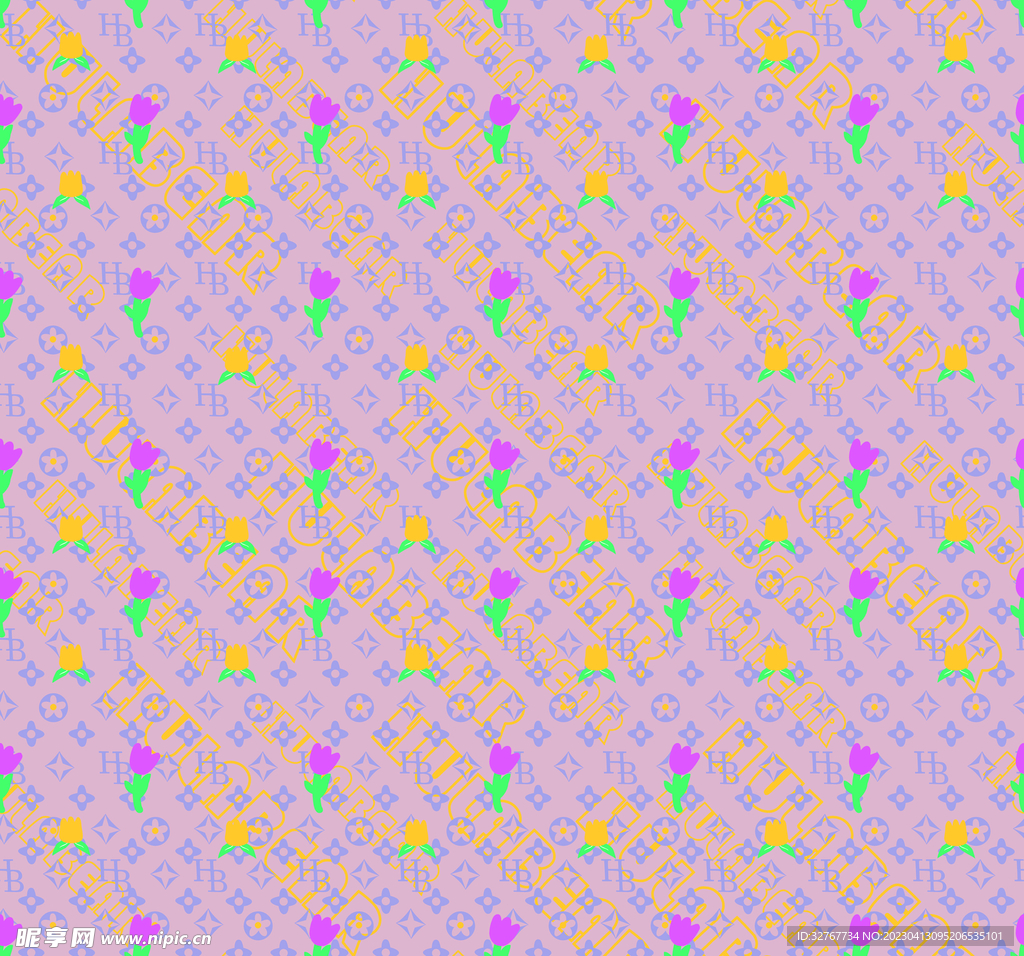 花朵字母