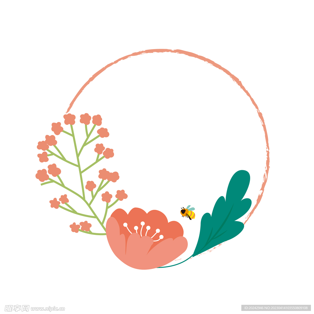 植物边框 