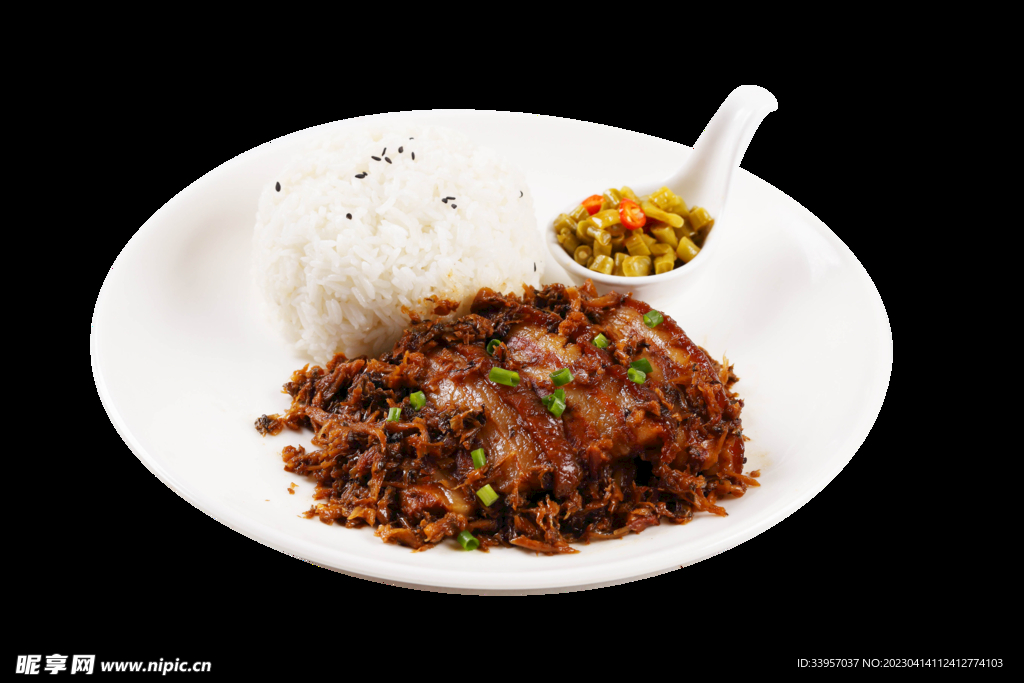 梅菜扣肉盖浇饭