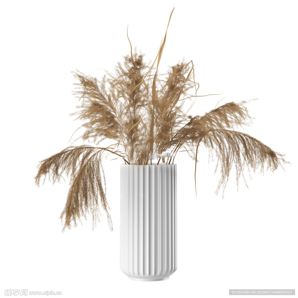 C4D模型 花瓶  
