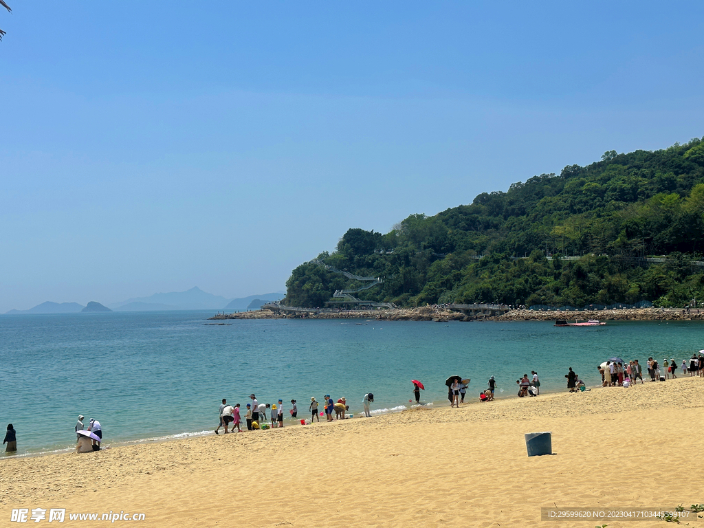 海边沙滩