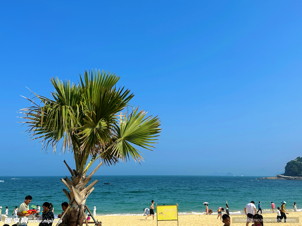 海边沙滩