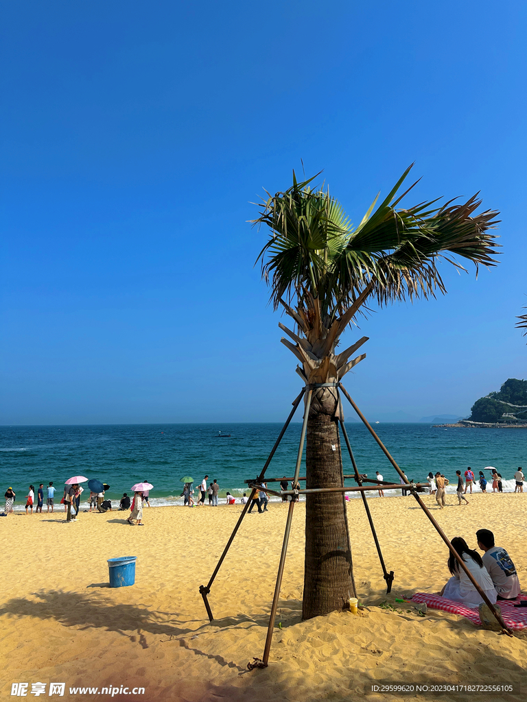 海边沙滩