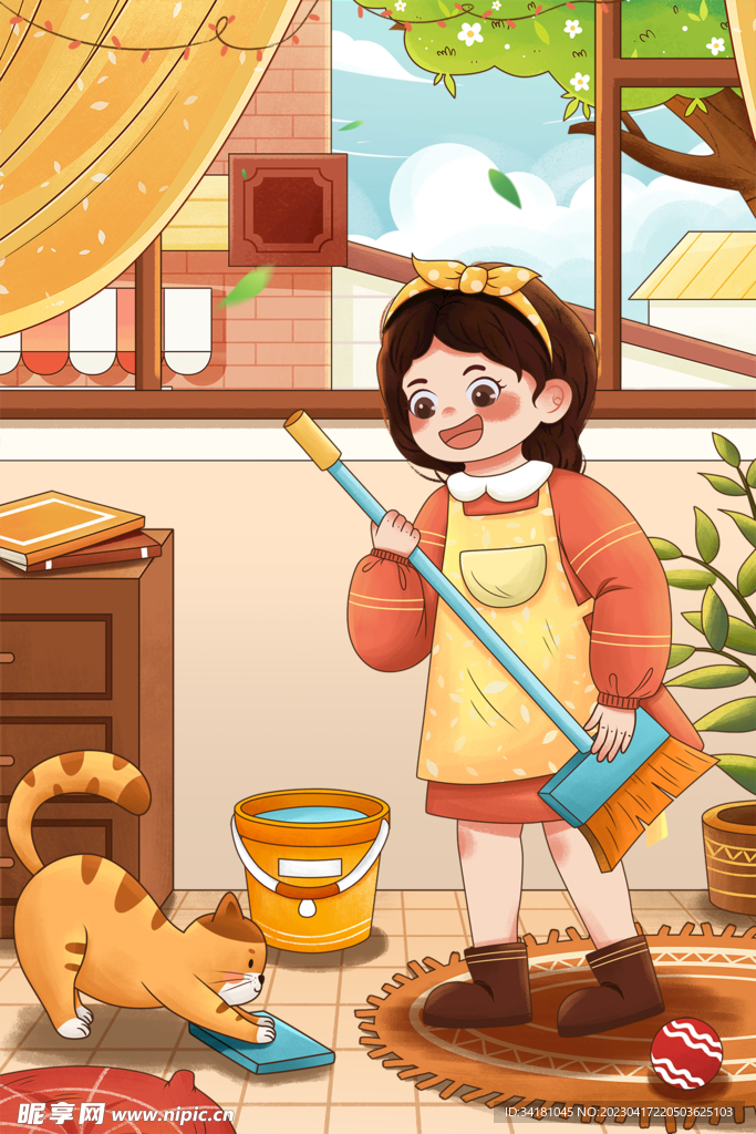 五一51  劳动节海报  儿童