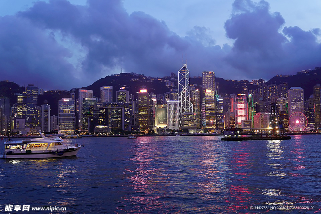 都市海景  夜景