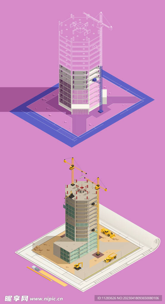 建筑插画