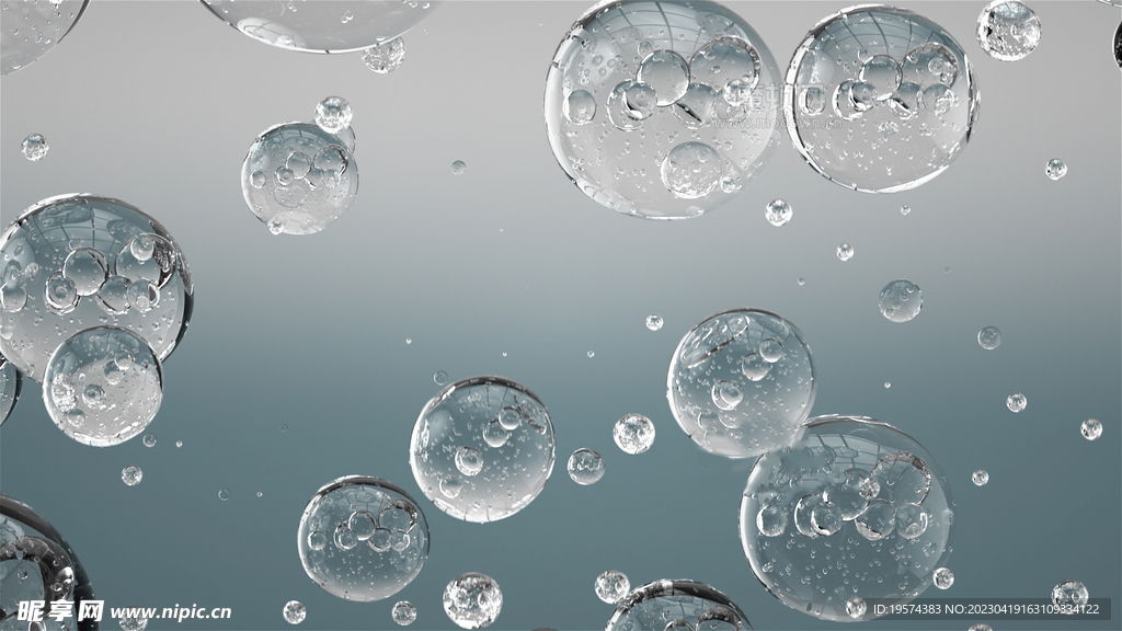 C4D模型水珠