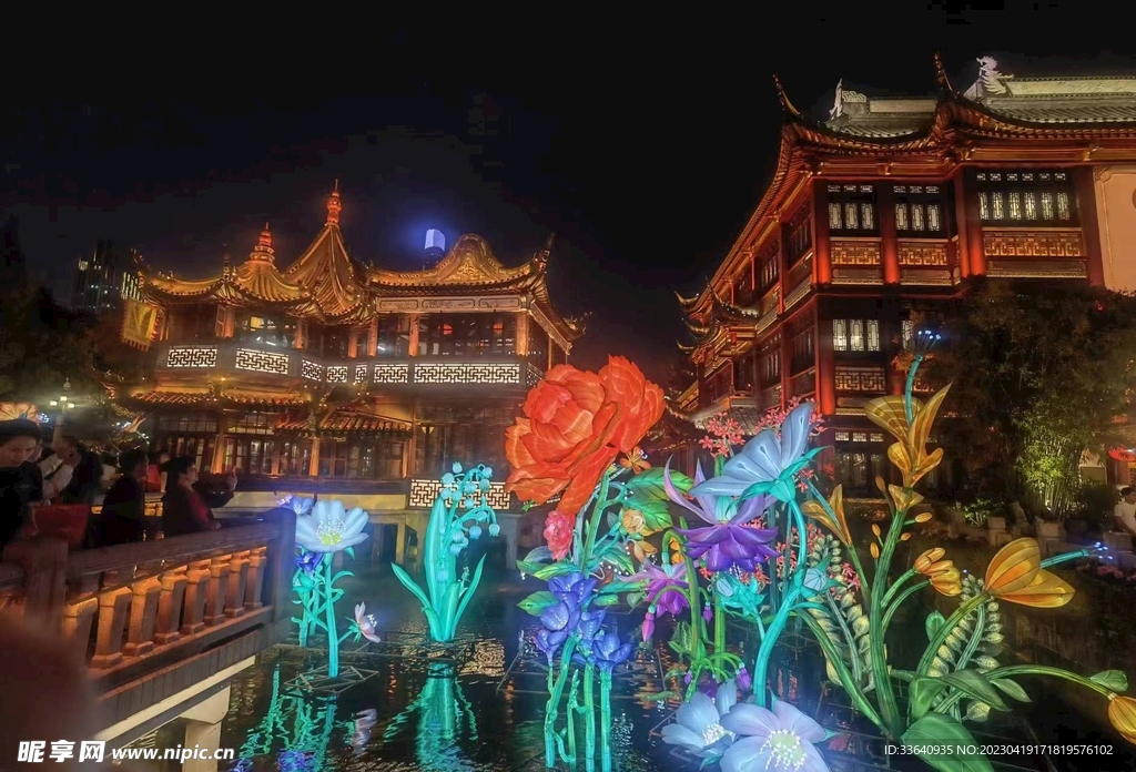 上海城隍庙夜景