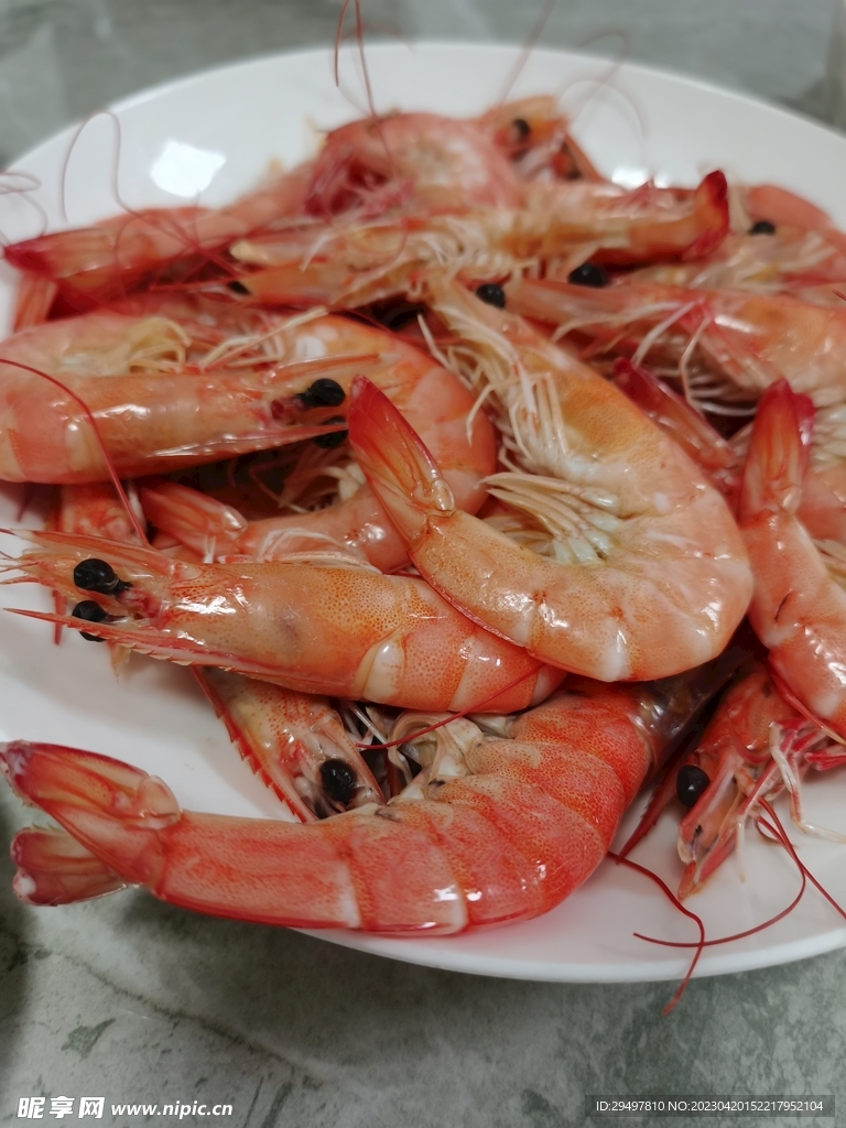 清蒸河虾