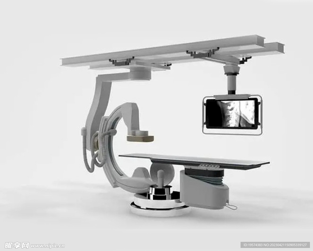 C4D模型x光室
