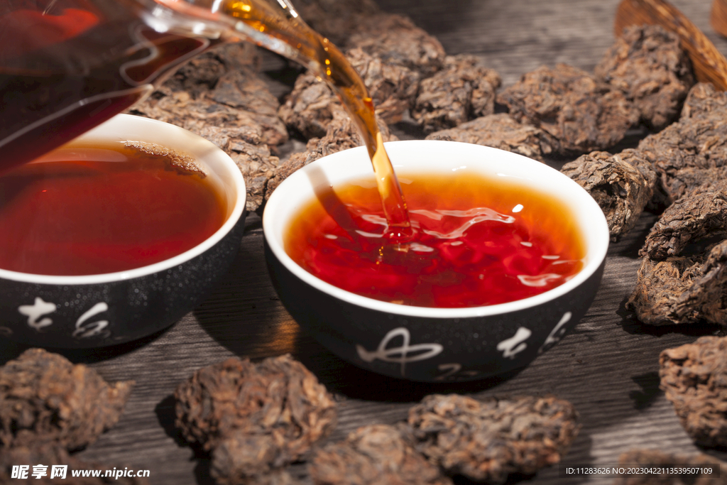 饮茶图片