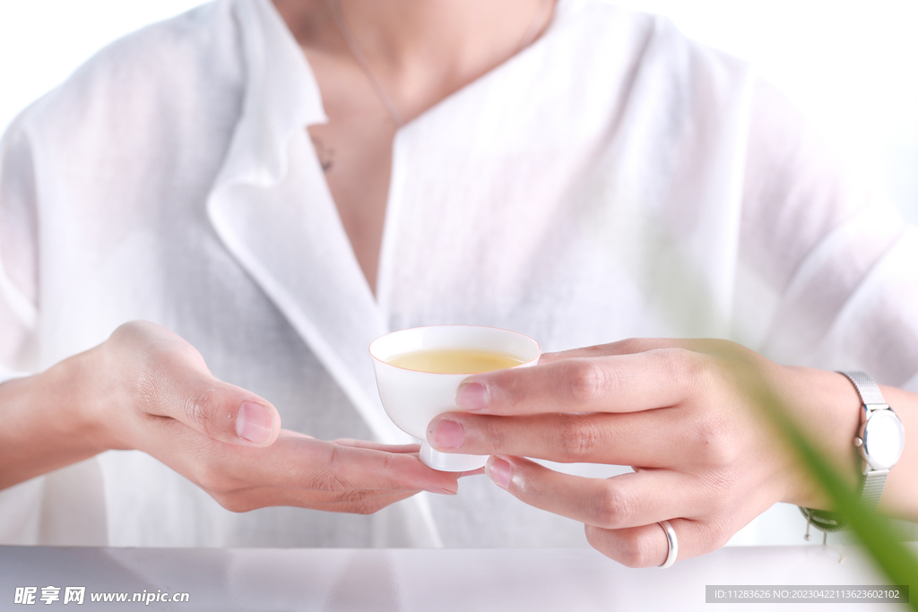 饮茶图片