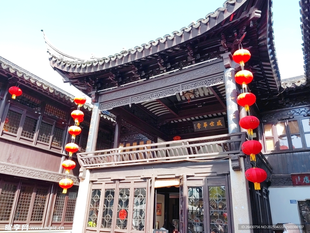 山塘街古戏台
