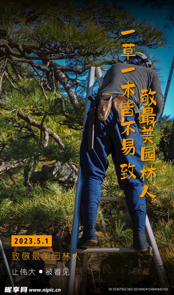 劳动节致敬园林人