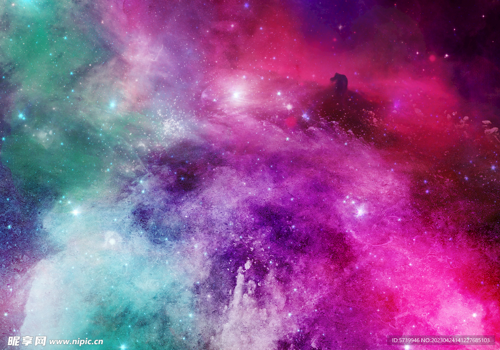 梦幻宇宙星空图片素材 