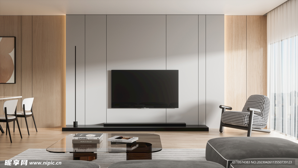 C4D模型房间