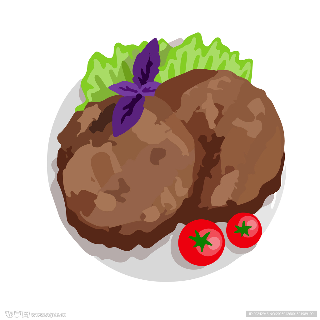 美食插画