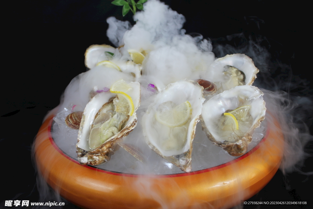 生蚝刺身
