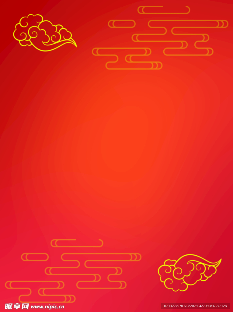红色背景