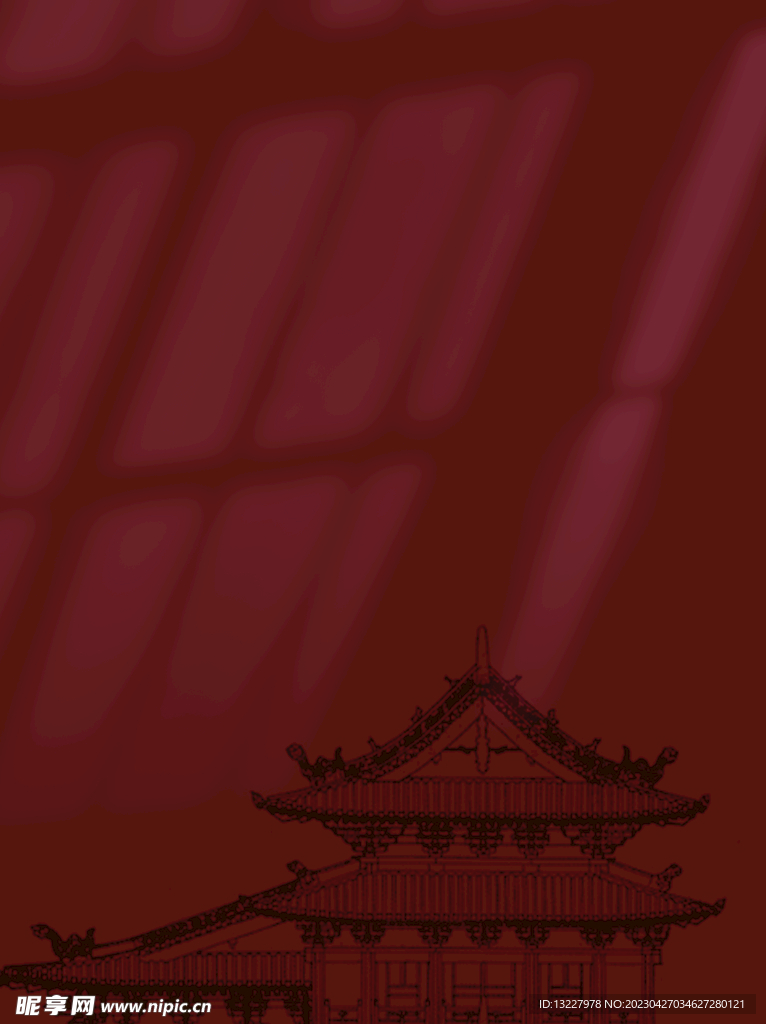 红色背景