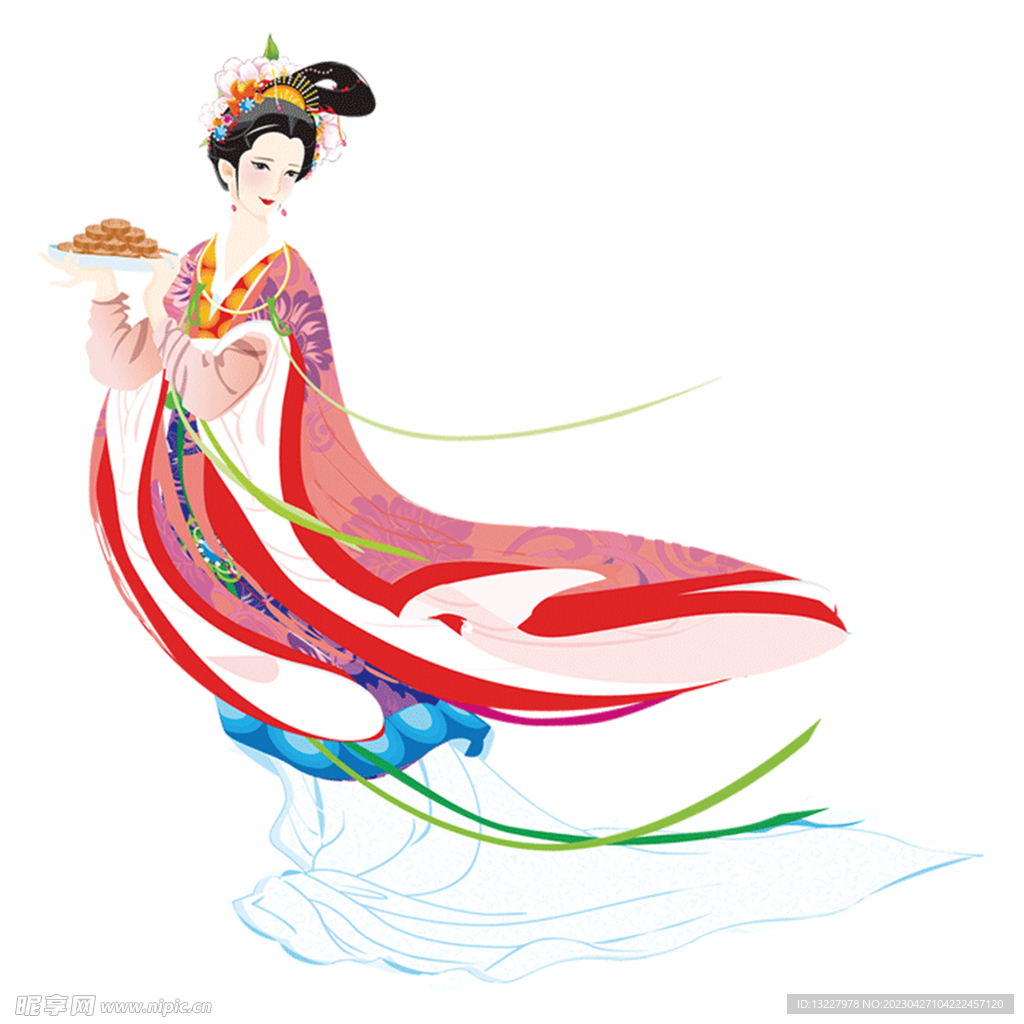 卡通中秋元素