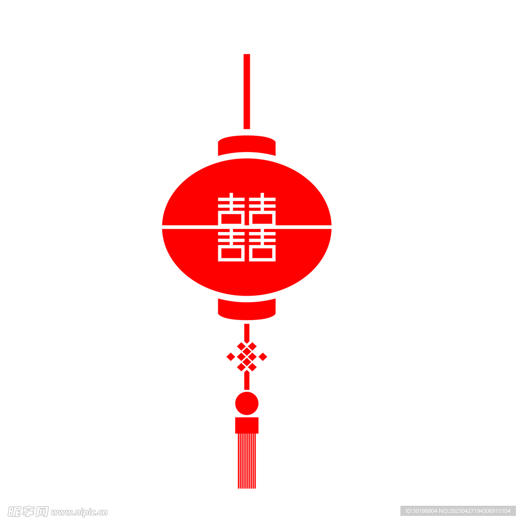 喜子灯笼