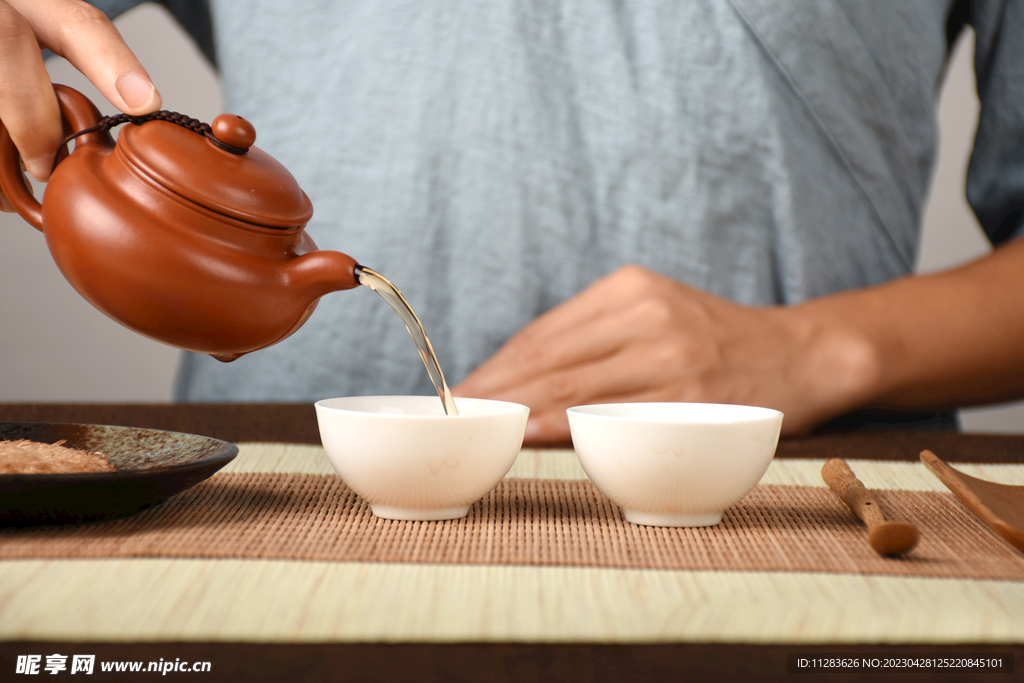 茶道品茶
