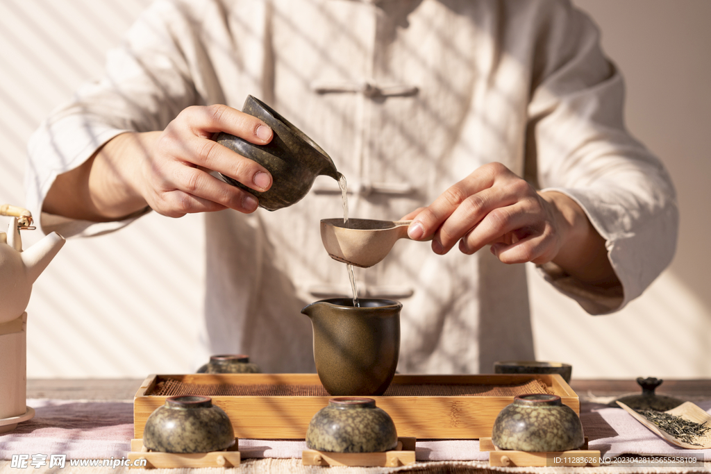 茶道品茶