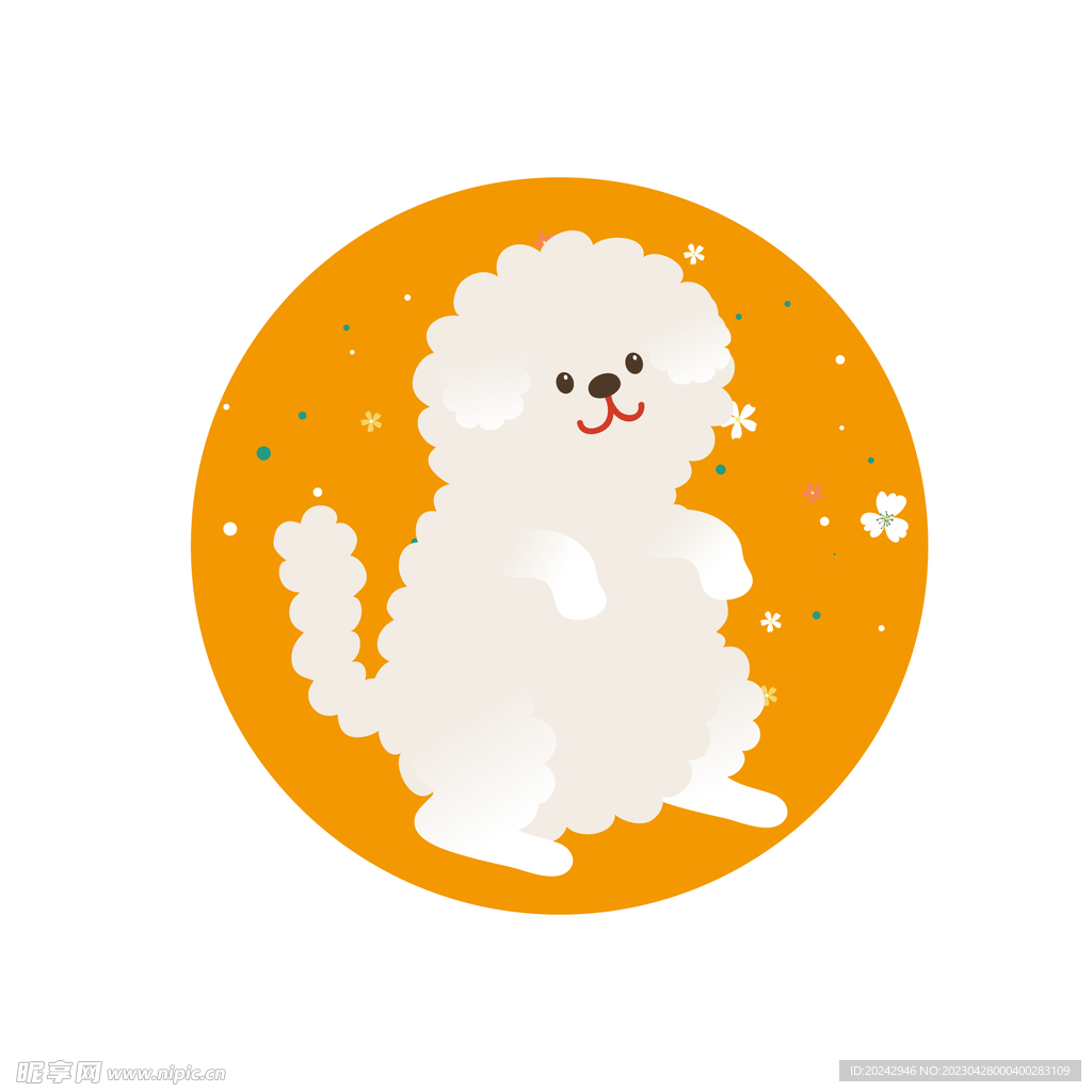  卡通狗狗