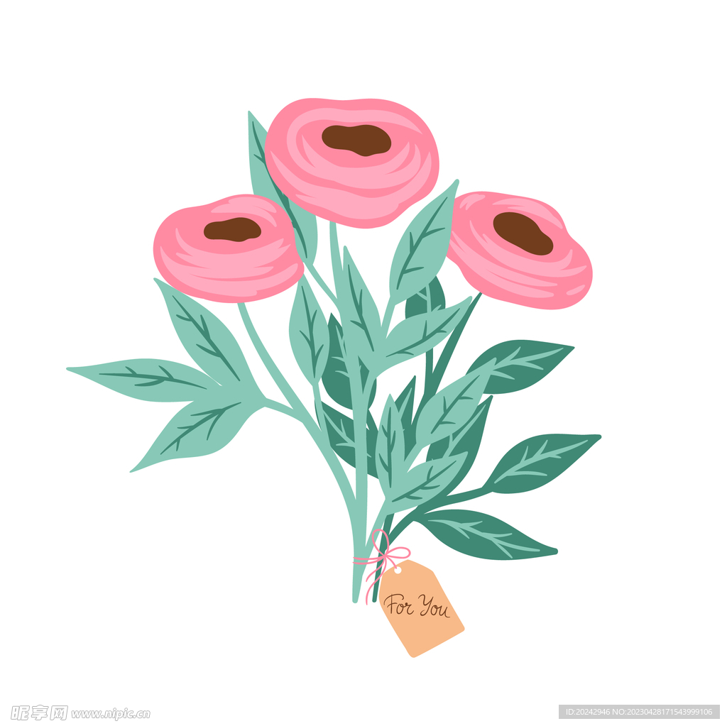 花朵图案装饰