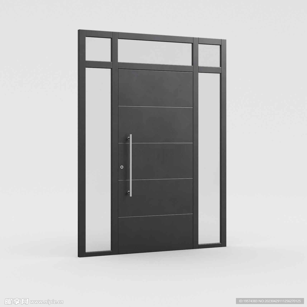  C4D模型 门  