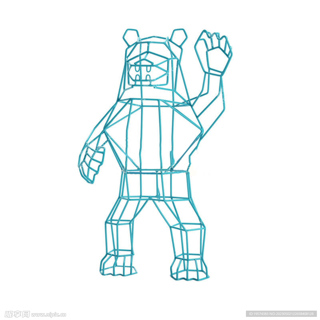 C4D模型儿童立体画